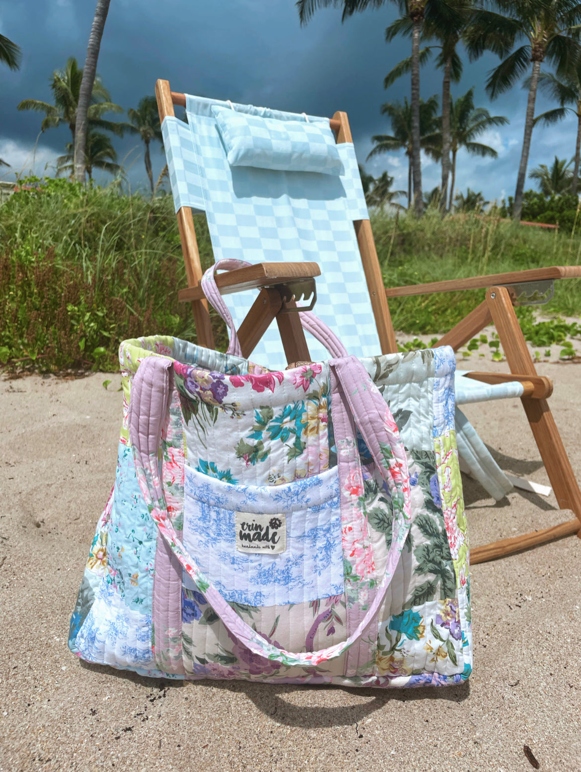 Sadie Patchwork Weekender - Erin Made