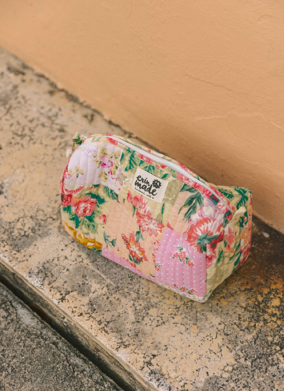 Leah Patchwork Pouch - Erin Made