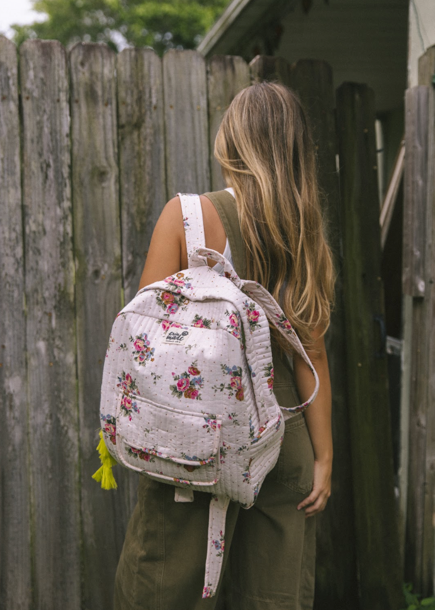 Chloe Quilted Backpack - Erin Made