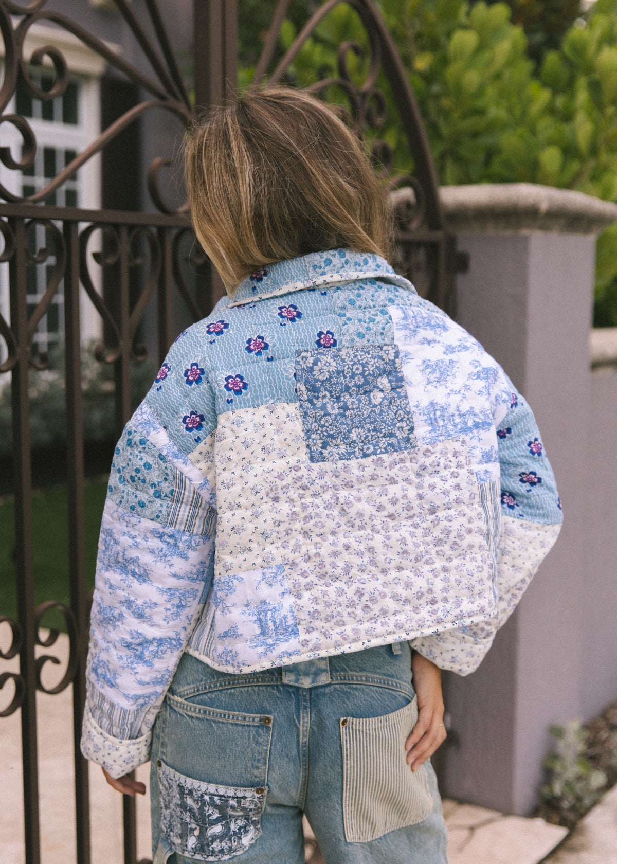 Quinn Patchwork Quilted Jacket - Erin Made