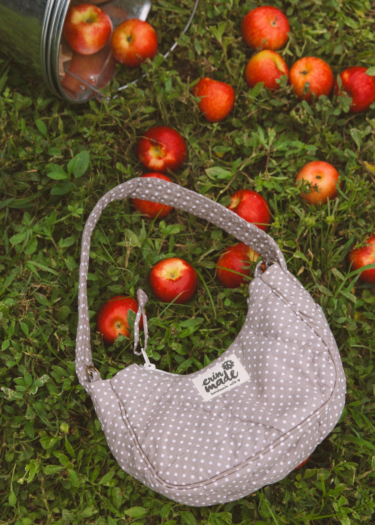 Ginny Shoulder Bag - Cocoa/Cream