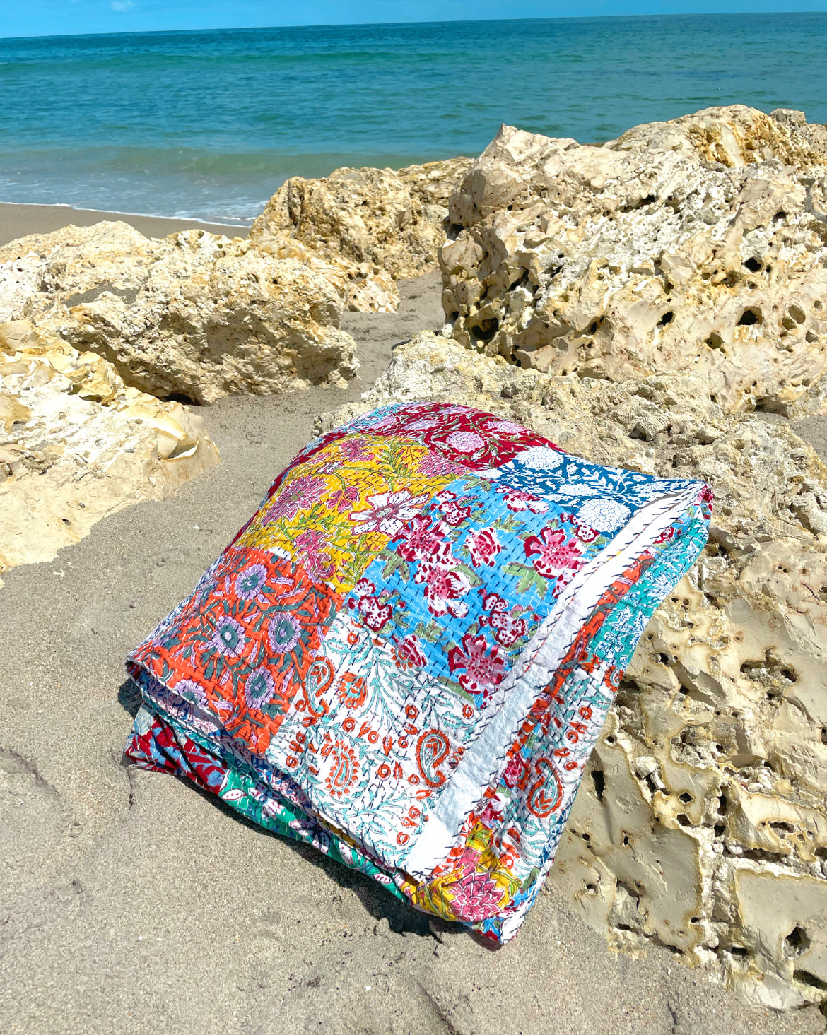 MultiColored Patchwork Quilt - Erin Made