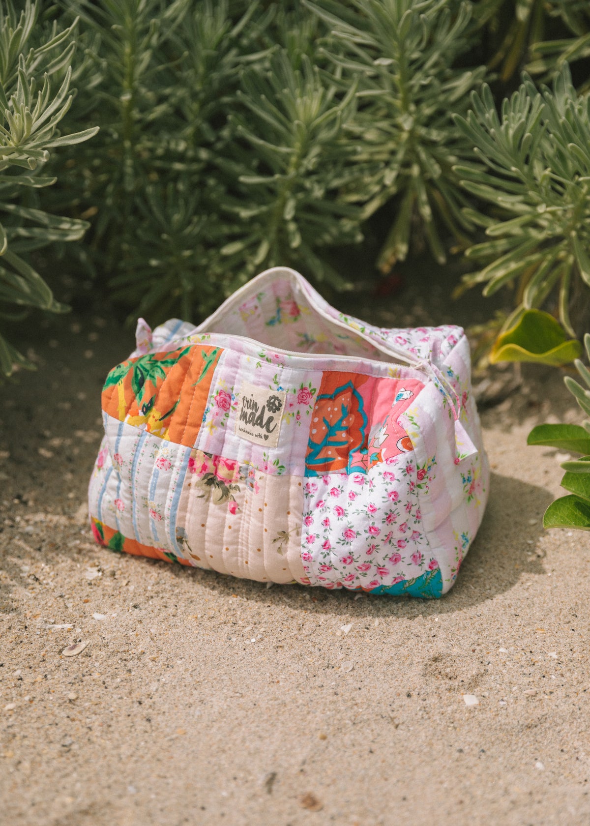 Isabelle Patchwork Pouch - Erin Made
