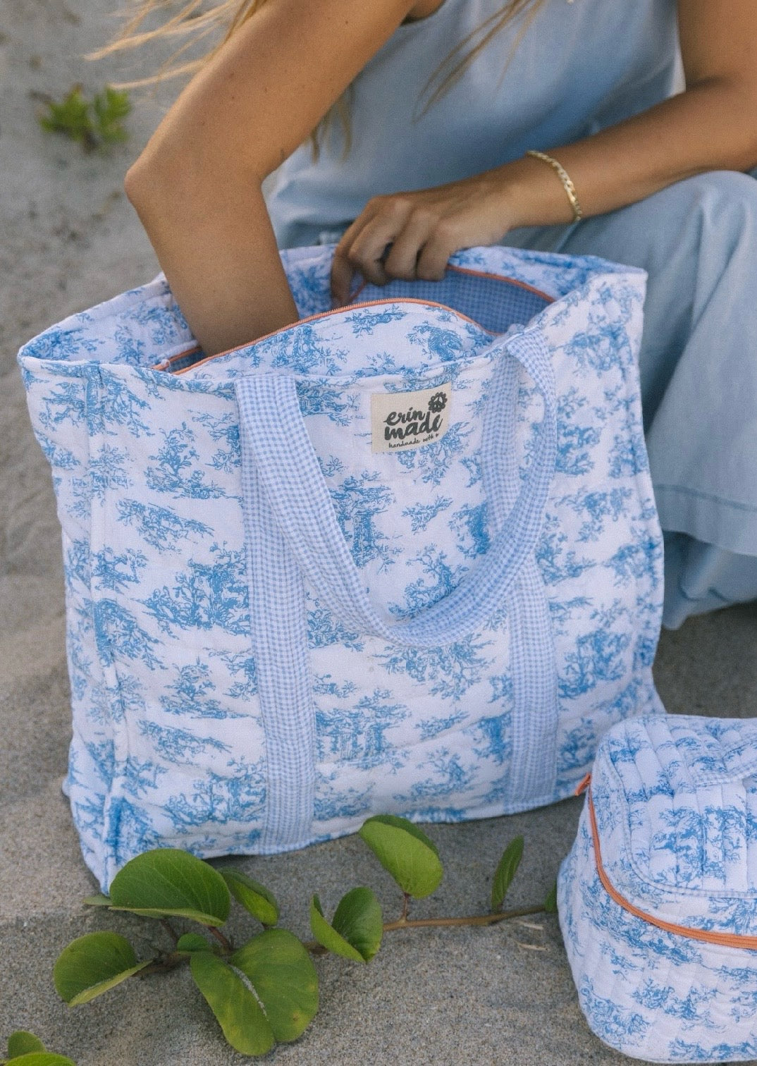 Noah Zip Tote - Erin Made