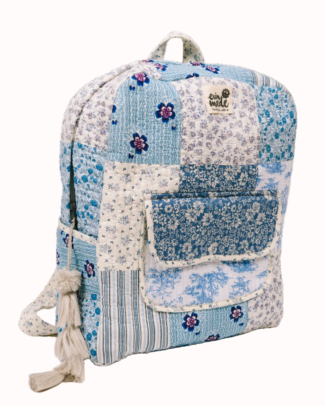 Quinn Patchwork Quilted Backpack - Erin Made