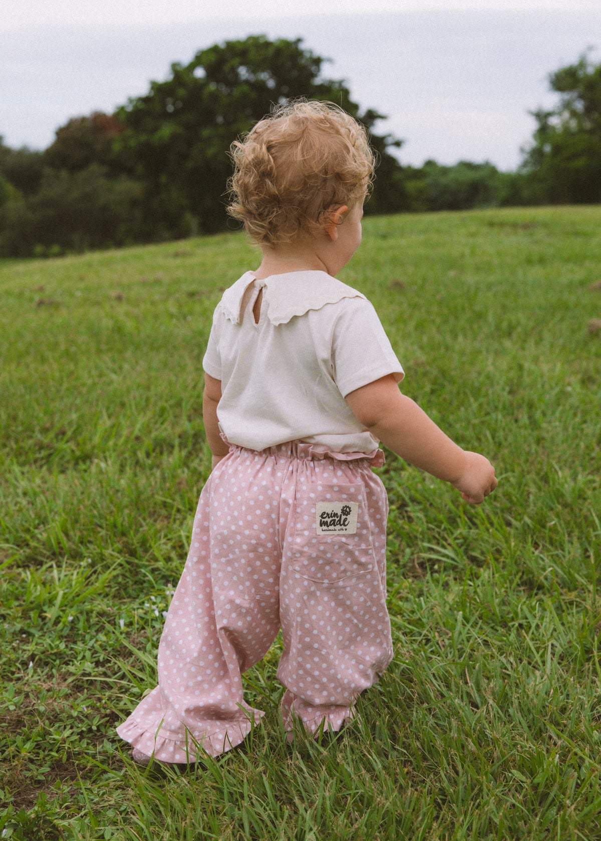 Sweet Pea Pant - Rose/Cream