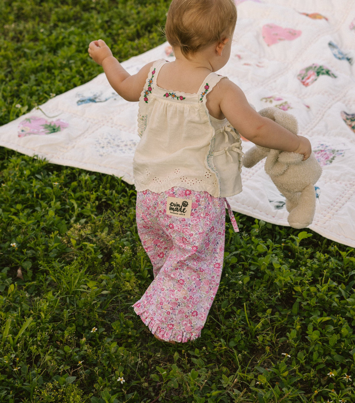 Sweet Pea Pant - Peony