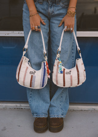 Kennedy Shoulder Bag - Stripes