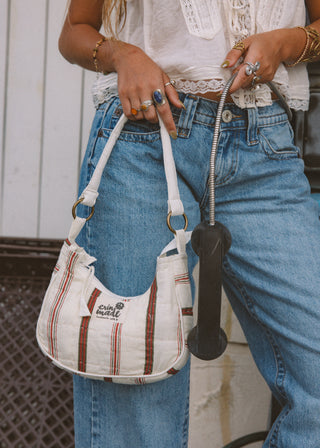 Kennedy Shoulder Bag - Stripes