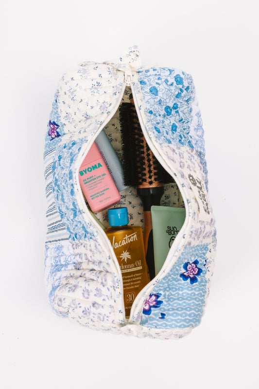 Quinn Patchwork Pouch