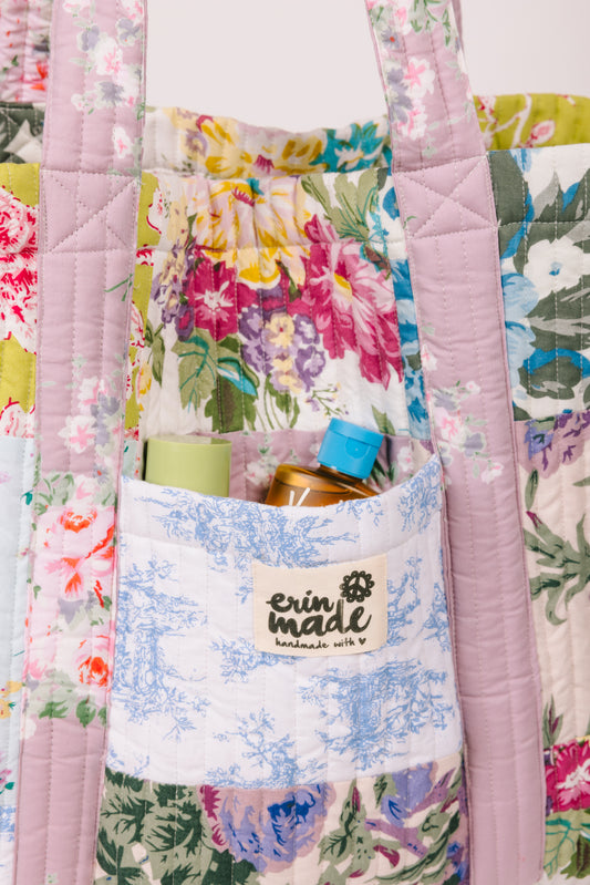 Sadie Patchwork Weekender