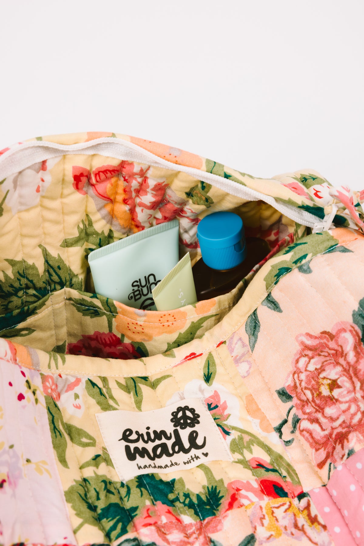 Leah Patchwork Pouch - Erin Made