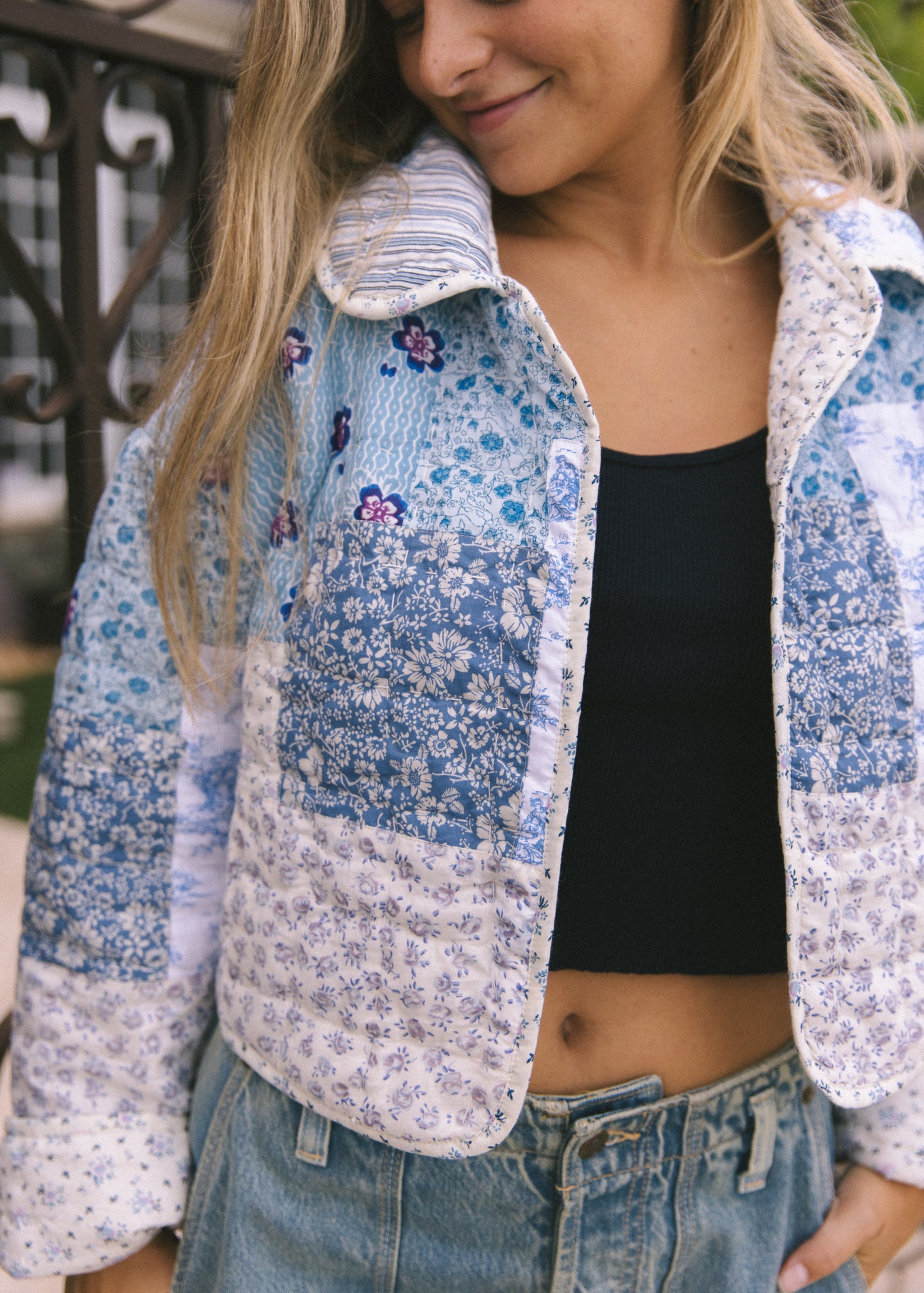 Quinn Patchwork Quilted Jacket **PRE-ORDER**