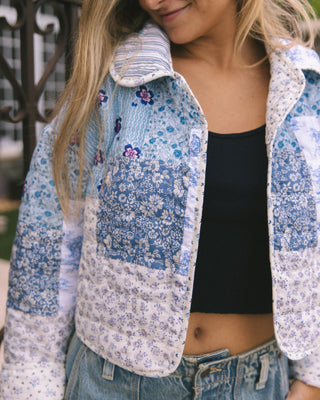 Quinn Patchwork Quilted Jacket