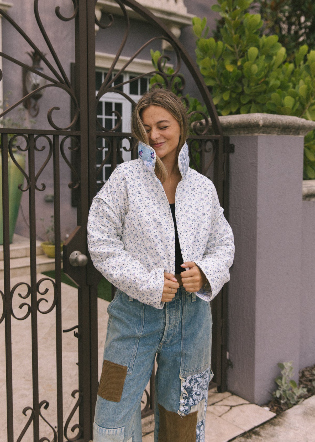 Quinn Patchwork Quilted Jacket - Erin Made