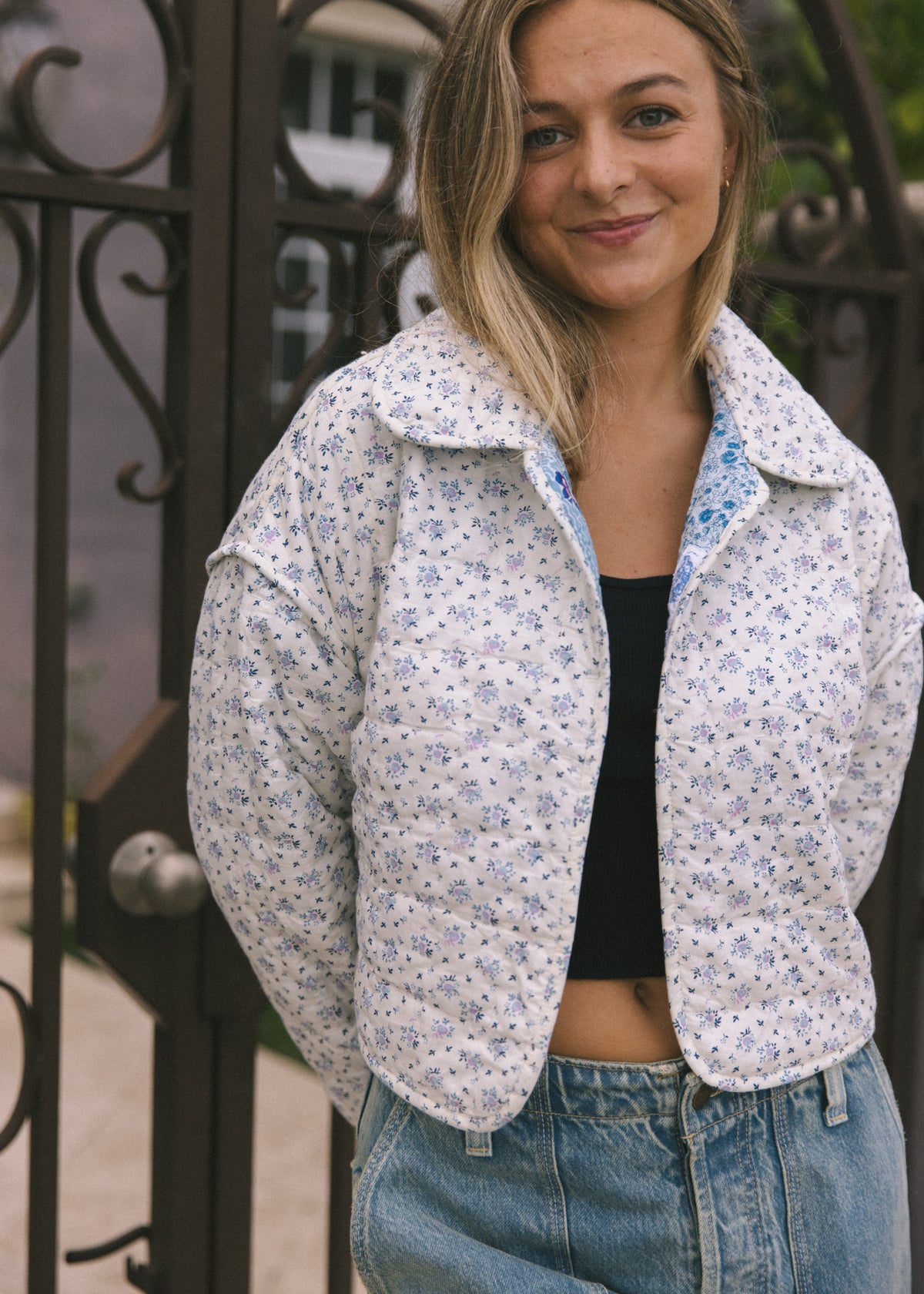 Quinn Patchwork Quilted Jacket - Erin Made