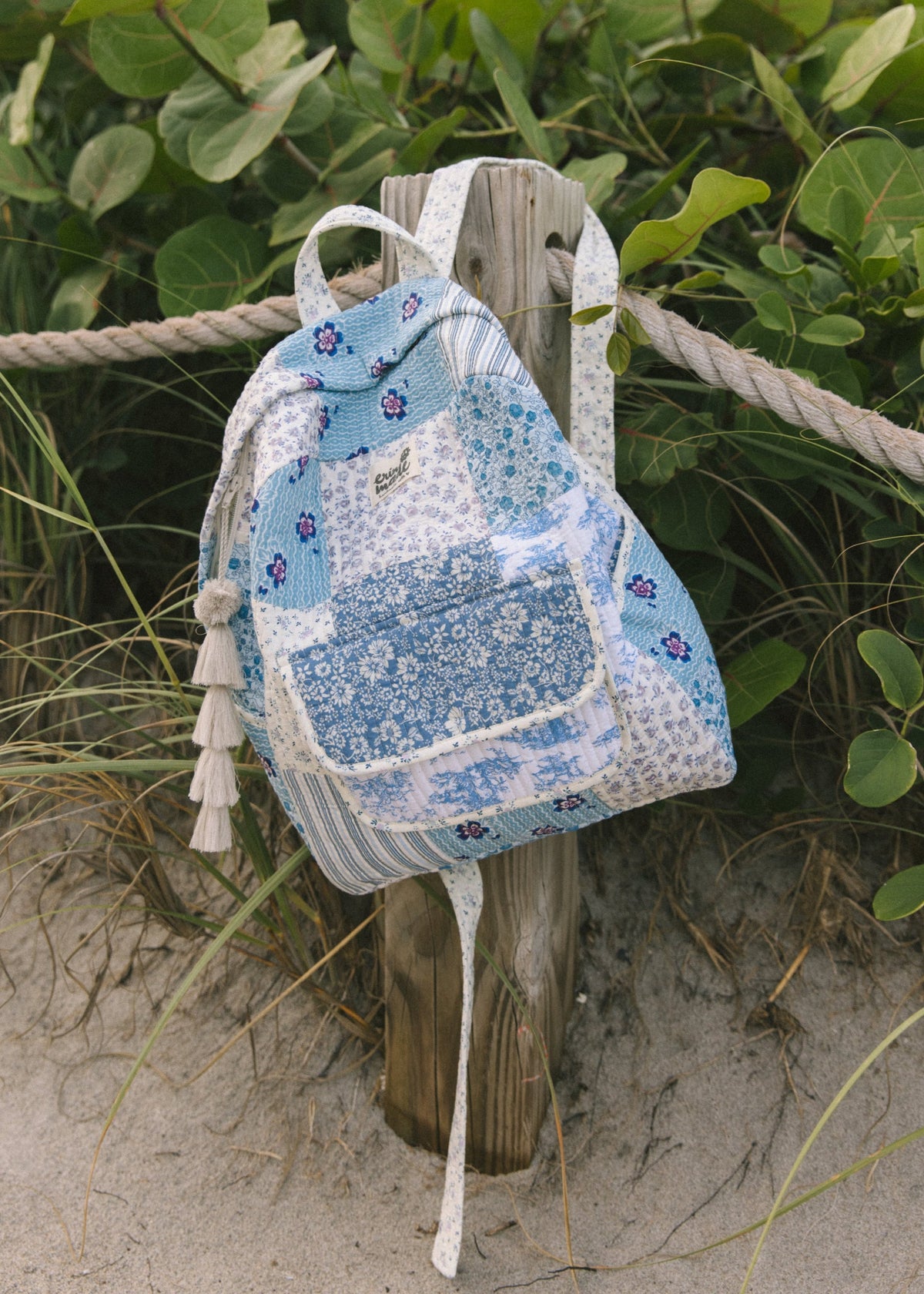Quinn Patchwork Quilted Backpack - Erin Made