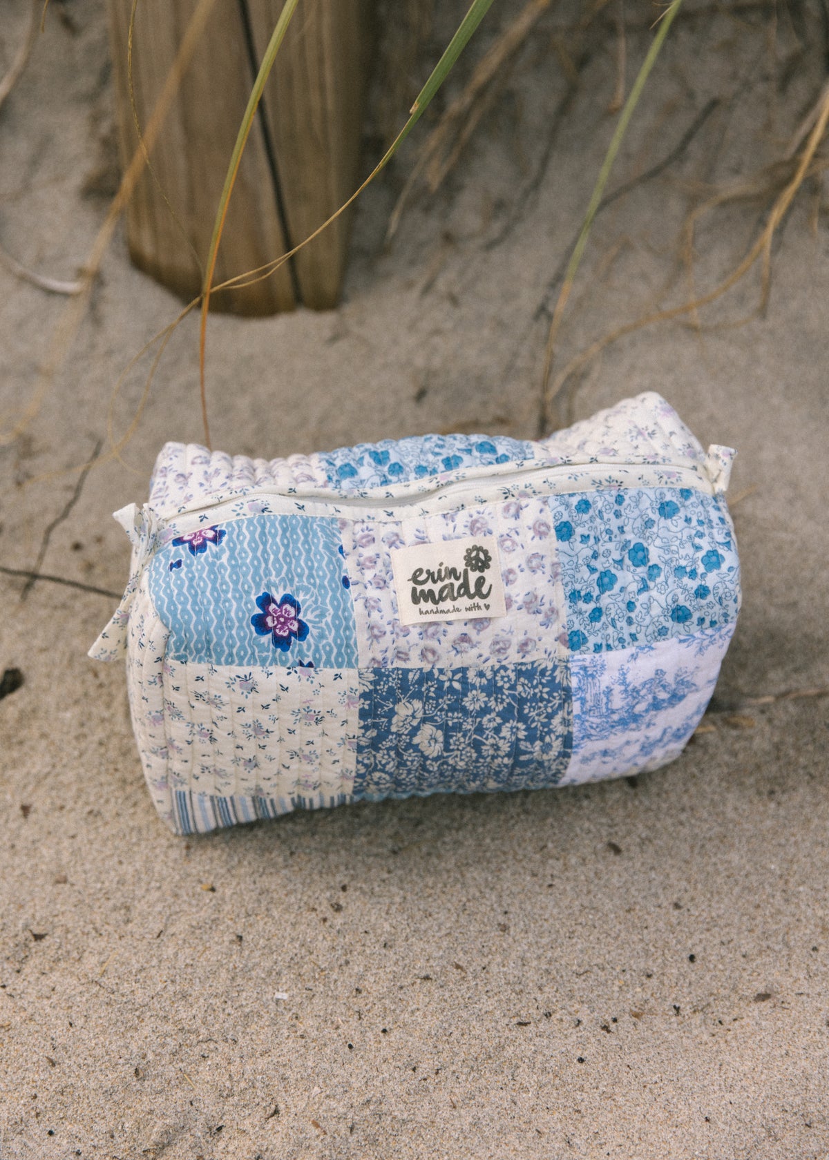 Quinn Patchwork Pouch - Erin Made