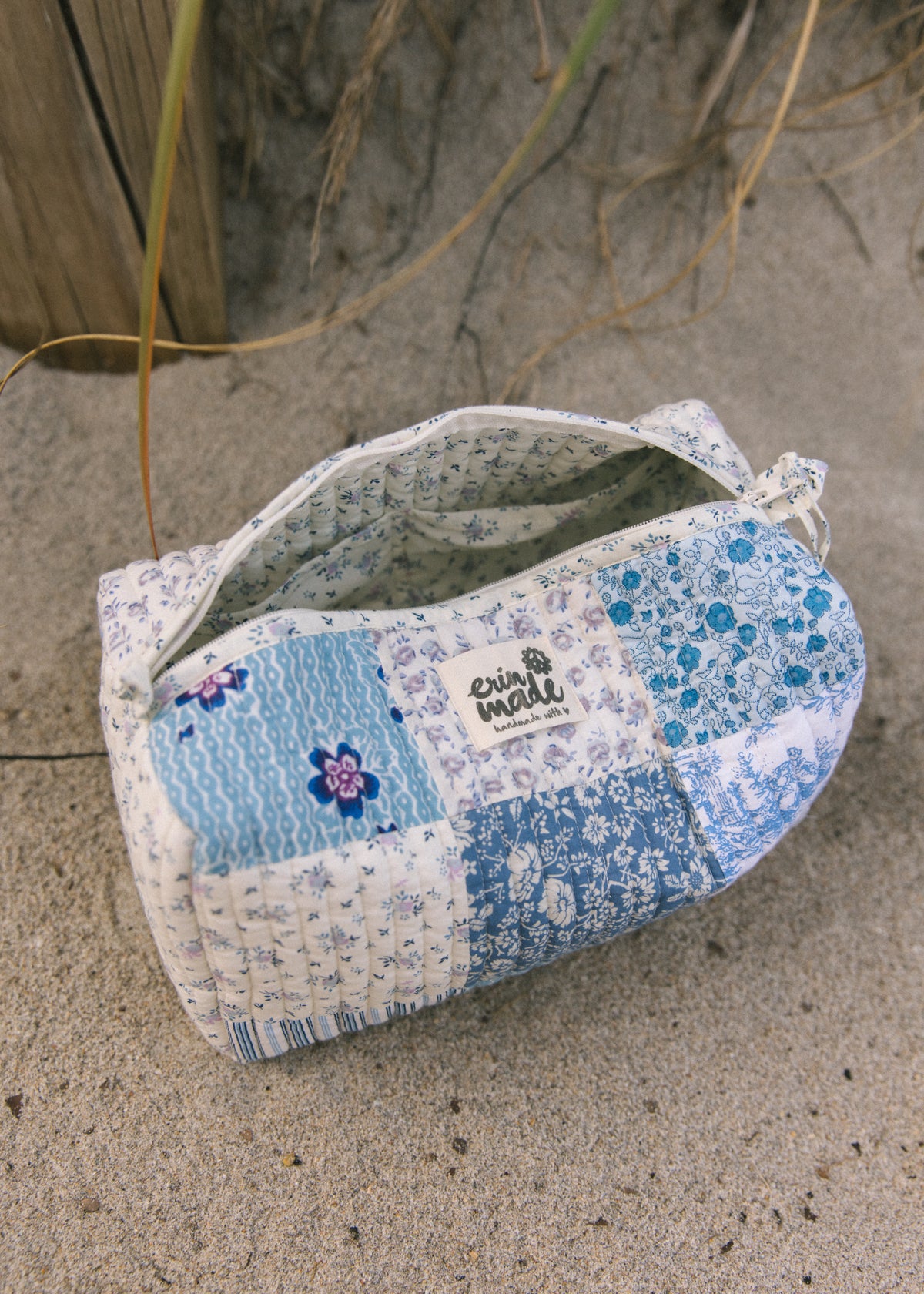 Quinn Patchwork Pouch - Erin Made