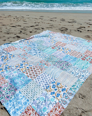 Neutral Patchwork Quilt
